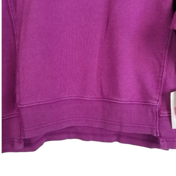 FP Movement x HATCH Purple Sweatshirt Maternity Collab Pullover Crewneck NEW - Picture 5 of 9
